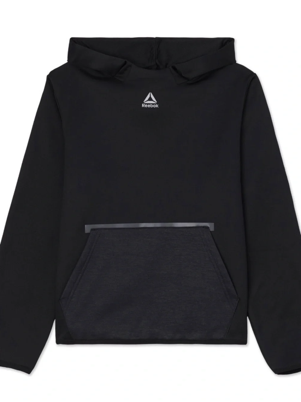 Reebok Black Hoodie with Small Chest Logo